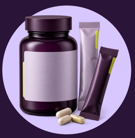 Illustrative supplement and functional nutrition products